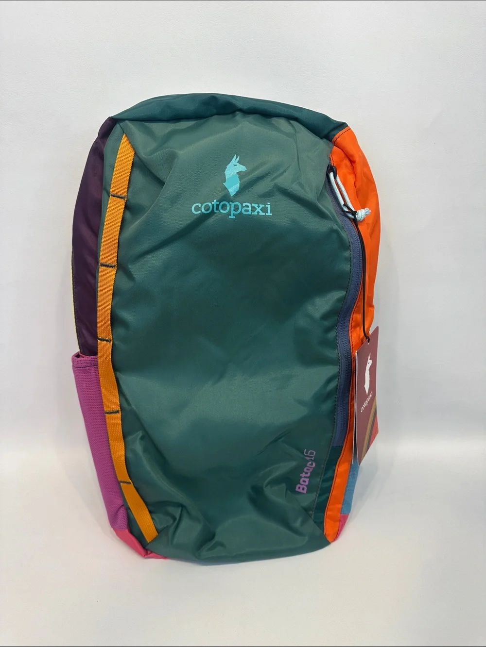 Cotopaxi Batac Del Día 16L Backpack One-of-a-Kind Multicolor Lightweight Daypack